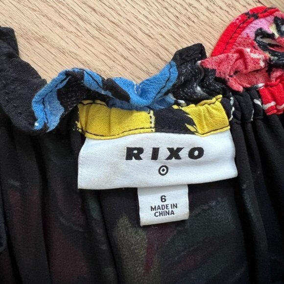 Rixo for Target Floral Long Dress 6 - Picture 5 of 9